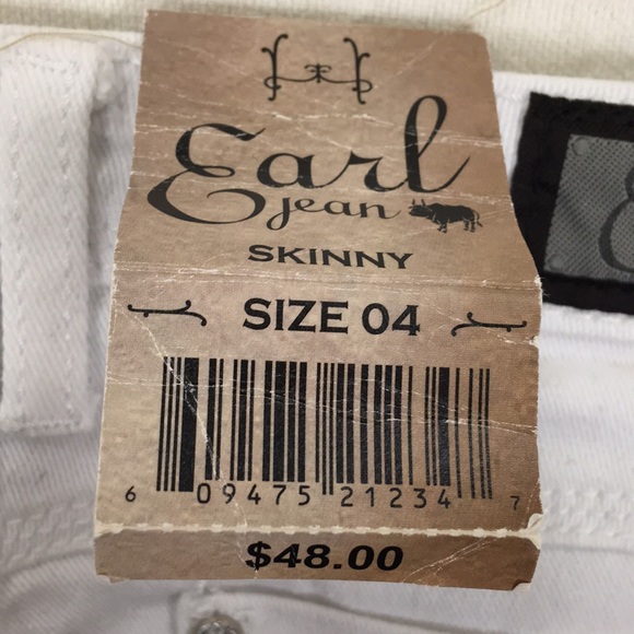 NWT Earl Jeans Cuffed Skinny Jeans - Picture 8 of 8